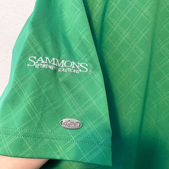 Greg Norman Play Dry Green Golf Polo Size XL LOGO - Picture 2 of 8